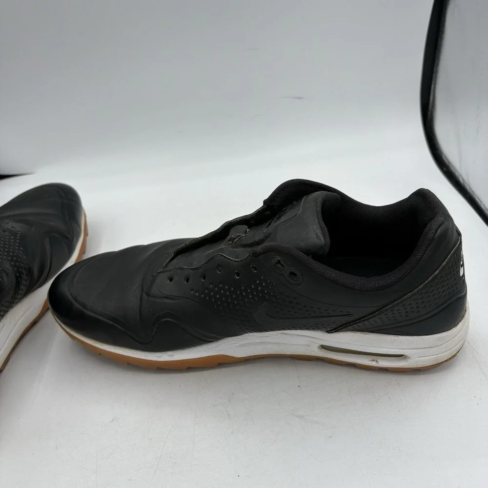 Nike Gold Shoes Mens Size 11 Air Max 1 G Black Gum No Laces